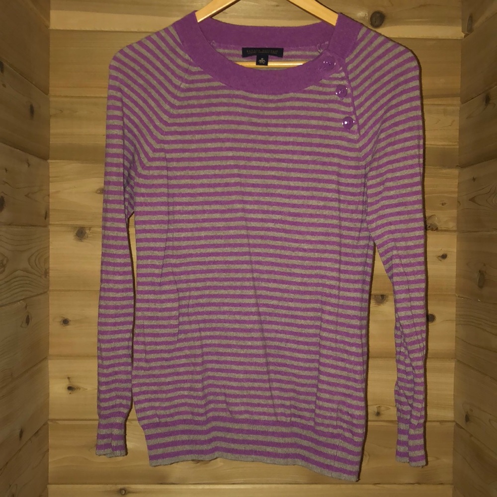 Cashmere Blend Stripey Sweater